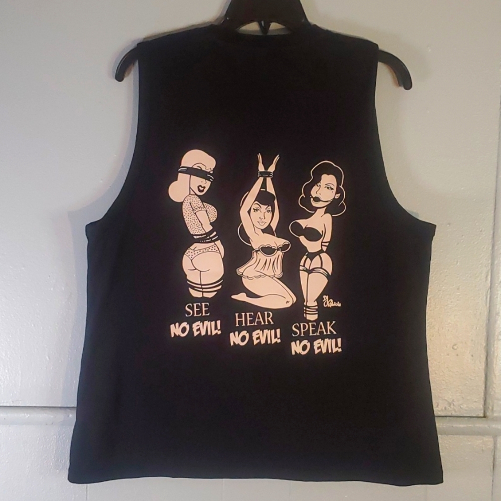 Chicyea black tank top sz Large